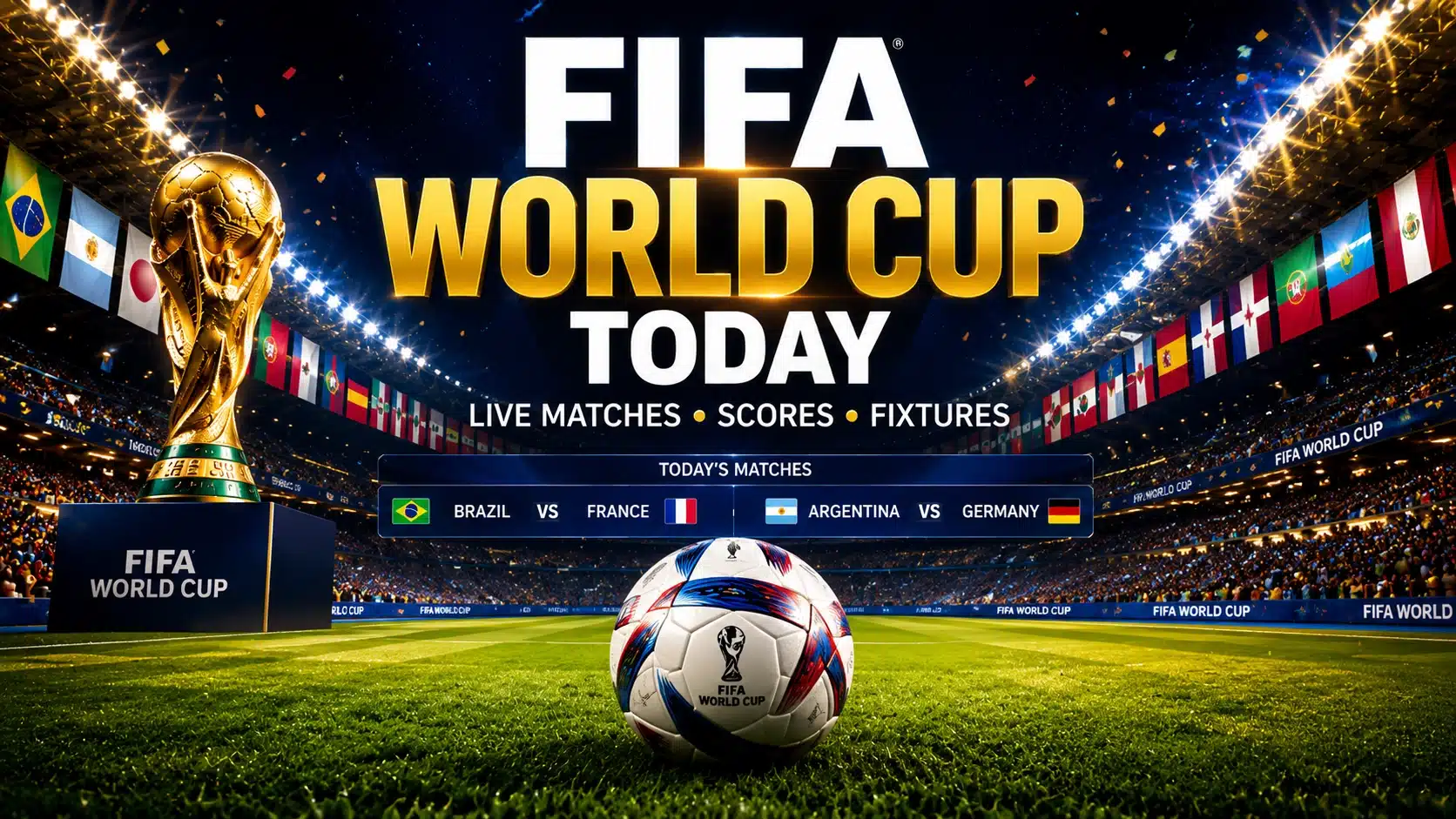 FIFA World Cup Today Latest Scores, Schedule & Updates