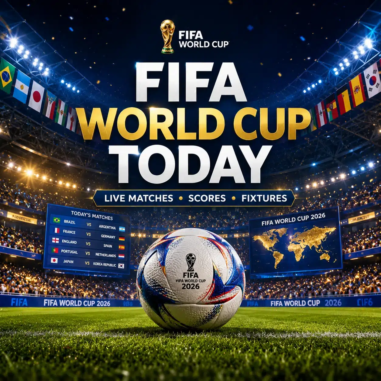 FIFA World Cup Today Latest Scores, Schedule & Updates