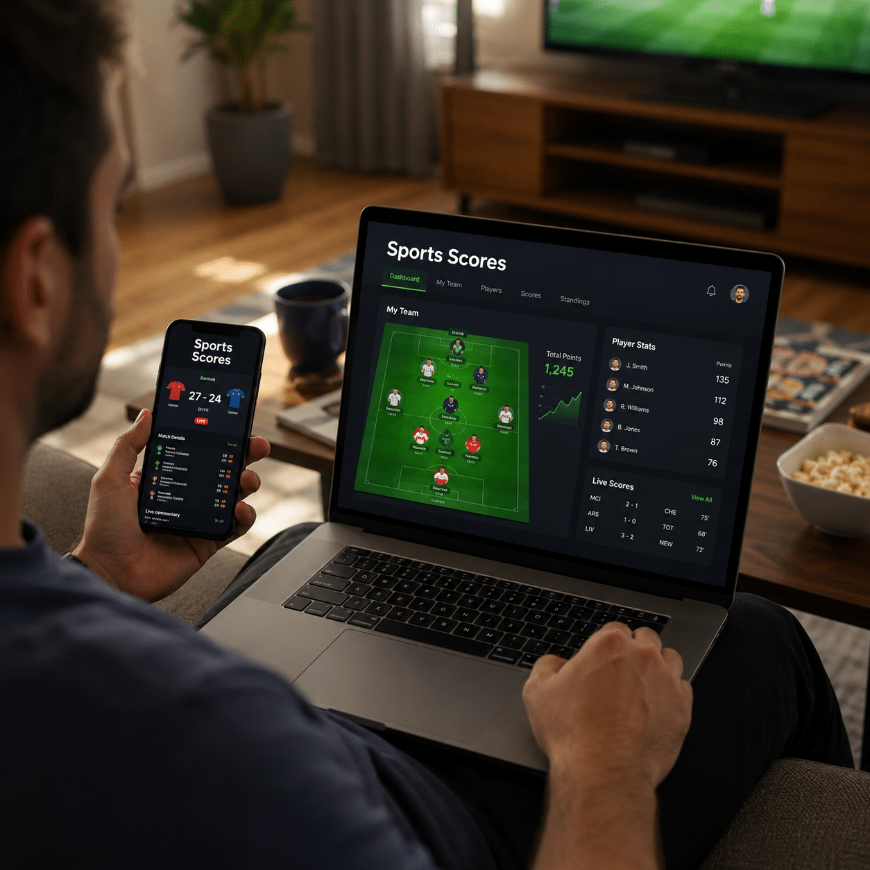 Sports Scores Live Results, Match Updates & Today's Game Highlights